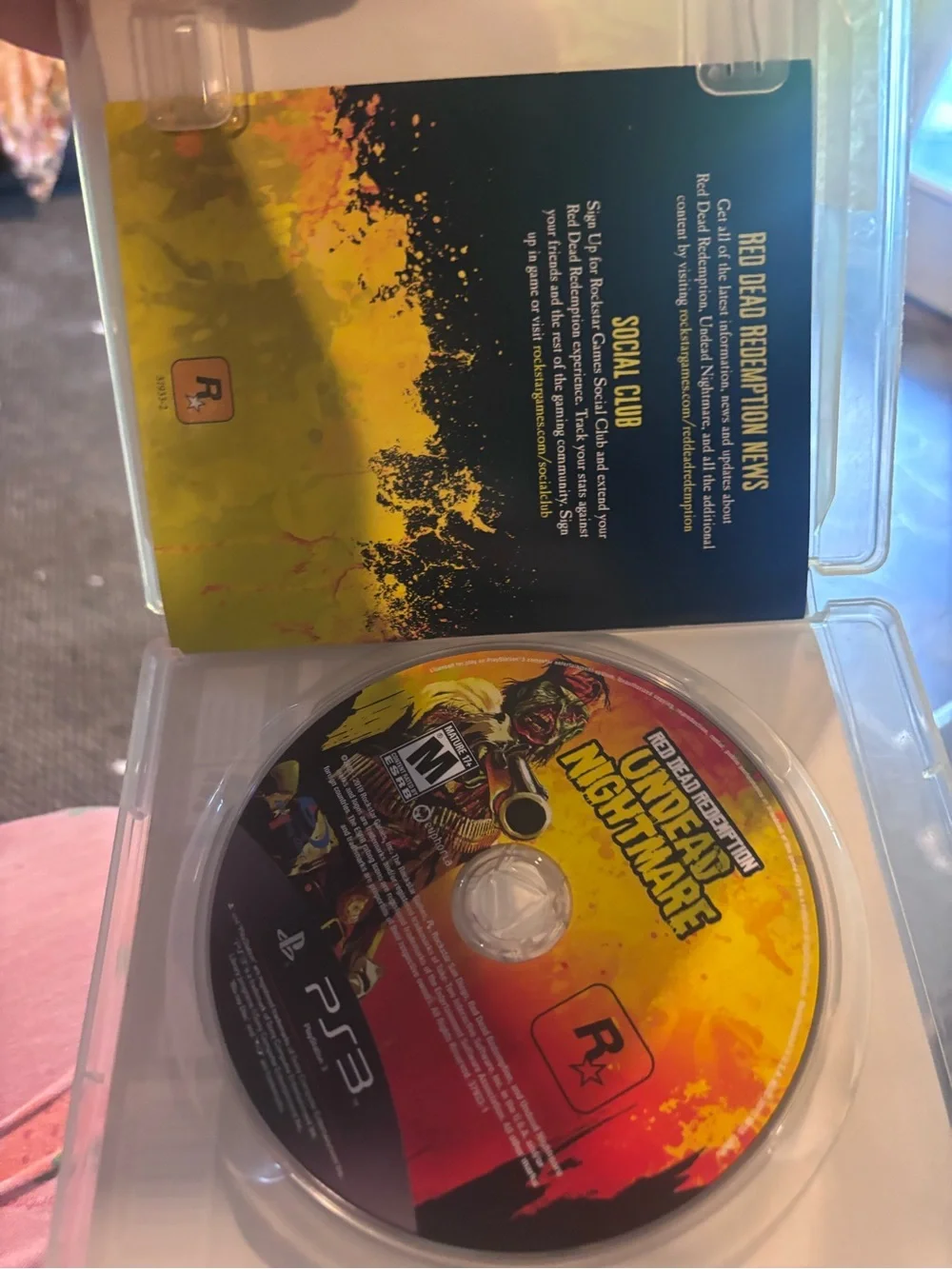 Rockstar Red Dead Redemption: Undead Nightmare (PS3) - Yellow Cover